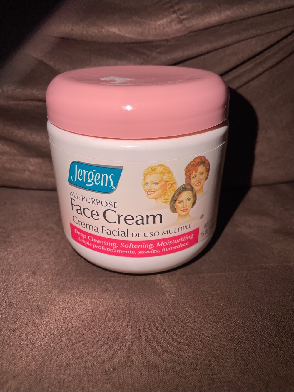 Jergens All-Purpose Face Cream — Pink Lid
